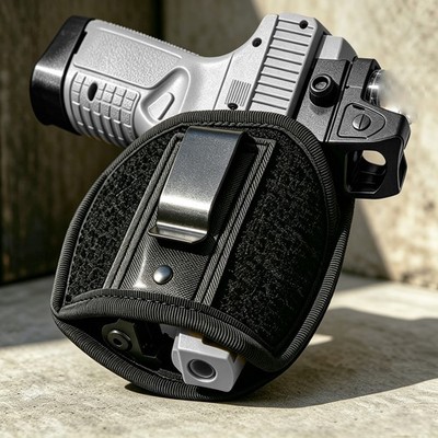 Tactica Gun Holster with Light IWB Olight Laser Flashlight Red Dot Optics Ready