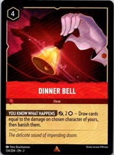 Dinner Bell - 134/204 - Rise of the Floodborn - Lorcana - NM