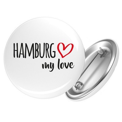 Button Hamburg my love Geschenkidee Hamburg Geschenk Präsent Mitbringsel Souveni