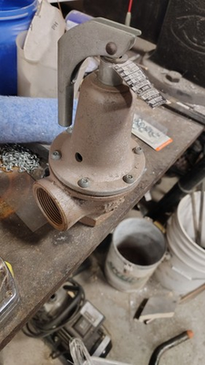 #ad Watts Hoffman Pressure Reduction Valve Model 740 60psi $25.00