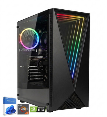Cyber Titan Gaming PC- AMD Ryzen 5 | 16 GB RAM | 1 TB SSD | Nvidia RTX 5060 TI