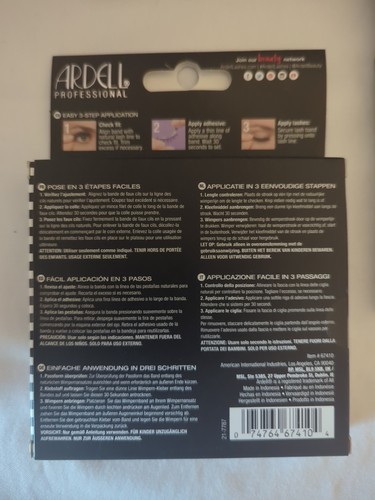 Ardell Faux Mink False Eyelashes, 811, Lot Of 10 - Picture 7 of 9