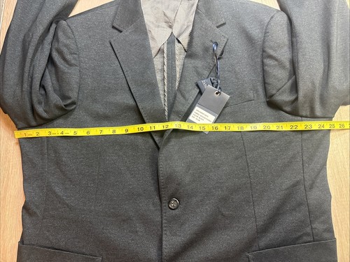 Blazer ZANETTI Unconstructed Hombres XXL 46 Nuevo Verano Viaje Deporte Abrigo Chaqueta $495 - Imagen 6 de 13