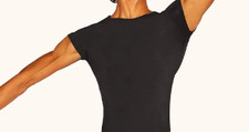 Eurotard Unisex Microfiber Crew Neck Short Sleeve Dance Top Tops Adult
