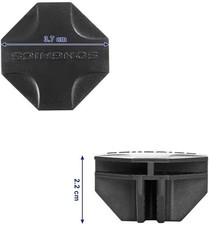 8 Songmics Storage Shelving Modular Organizer Wire Connector Cross Fixing Clip