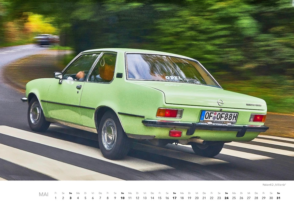 Kalender Opel 2026 - Sportliche Klassiker - Bild 3 von 4
