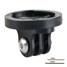1 X Bike Camera Mount 1 Bicycle Computer Black Bracket Stand Male/Female