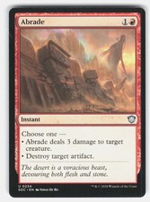 Abrade 234 Magic Commander: Secrets of Strixhaven