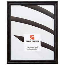 Craig Frames 200ASHBK2030AAC 0.75-Inch Wide Picture/Poster Frame in Wood Grain F