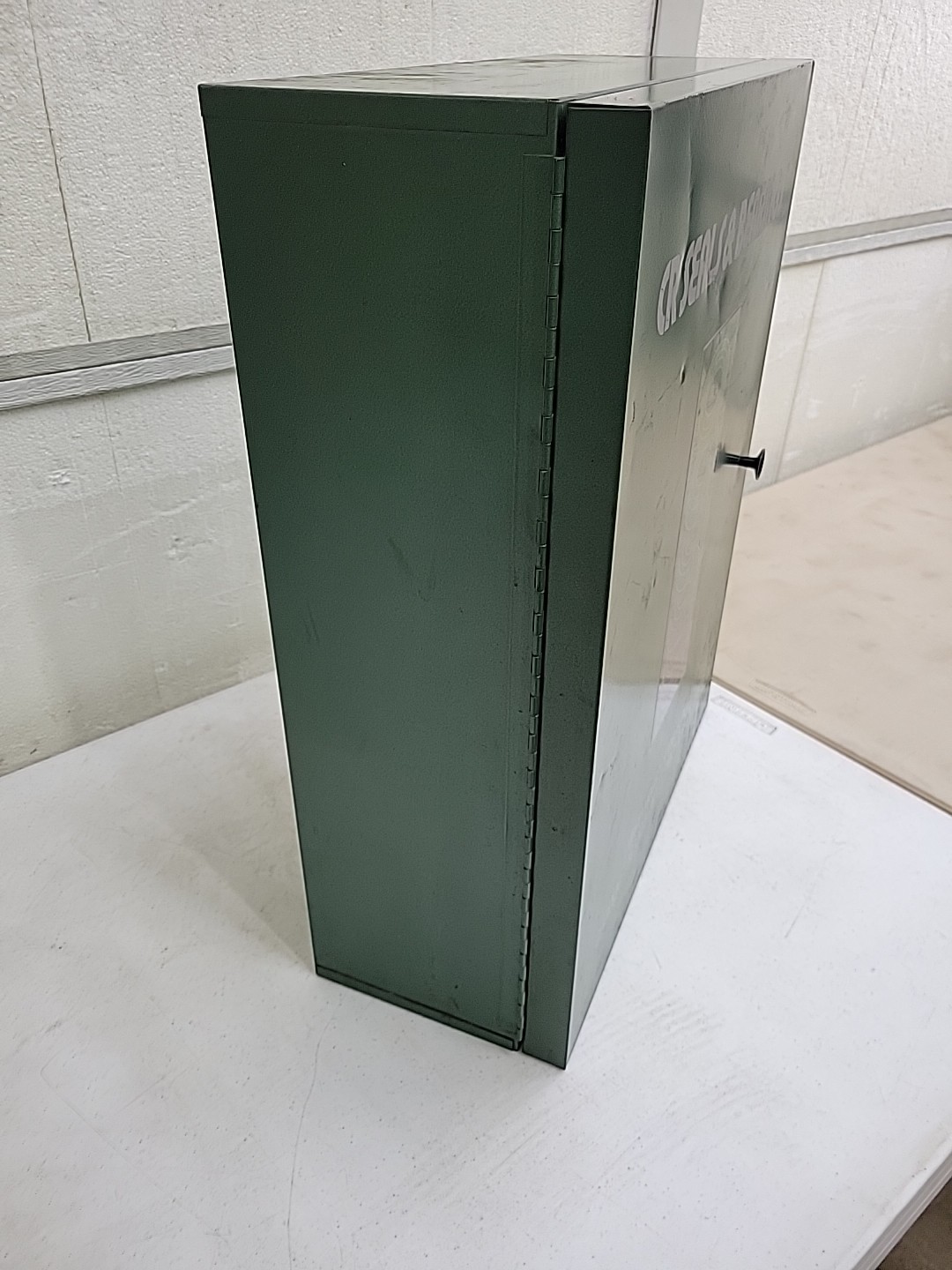 Vintage Metal Wall Cabinet CR Seals and Bearings Hardware Parts Cabinet