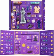 Crystal Countdown Gift Box 2025 Healing Christmas Advent Calendar