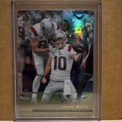2025 Panini Photogenic Drake Maye Patriots Gold Parallel 6/10 Serial Numbered