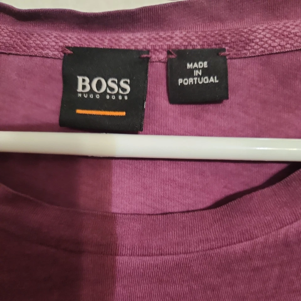 Футболка Hugo Boss размер XL приталенная с вырезом лодочкой повседневная базовая - Изображение 2 из 3