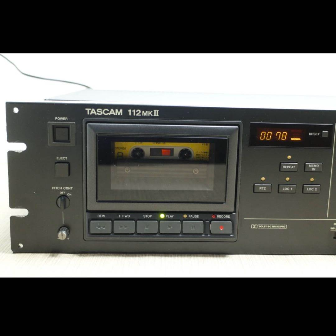 J*n様 TASCAM 112 プロ仕様カセットプレーヤー J*n様 TASCAM 112 プロ仕様カセットプレーヤー