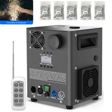 Cold Spark Machine 1200W Stage Effect DMX Firework Powder Wedding 6.6-9.8ft