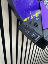 Omni Dartboard Cooling Fan with On Off Switch USB C Powered 3D Printed