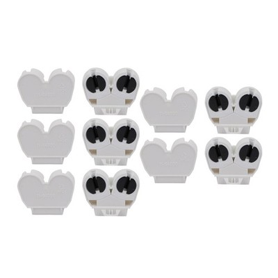 10stk AC500V 2A G5-F288W T5 Doppelfassung G5 Basis Leuchtstofflampe Halter