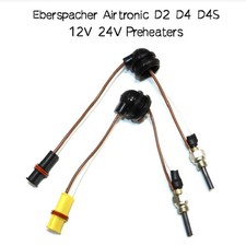 Ceramic Pin Glow Plug Kit For Eberspacher Airtronic D2 D4 D4S 12V/24V Perheaters
