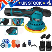 12V Battery-operated Professional Polishing Machine Polisher With 2x Battery Car
