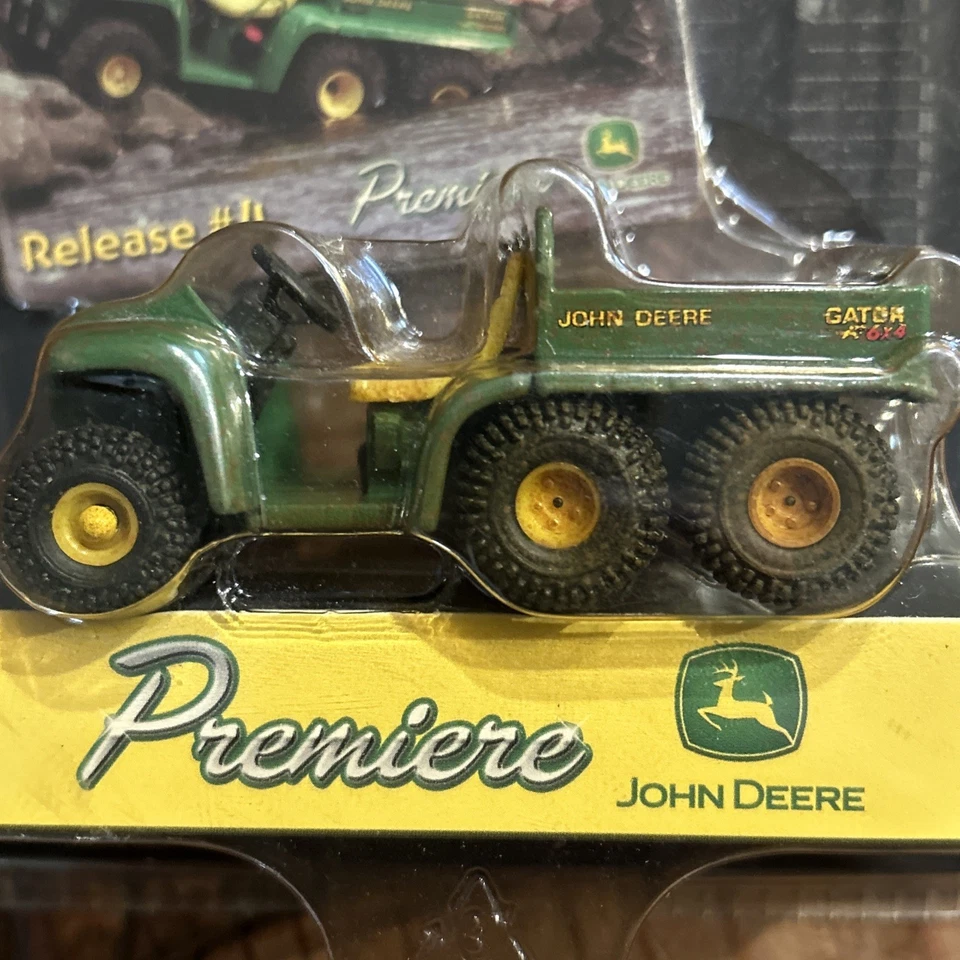 John Deere Gator 6x4 Ultra Rare Muddy Premier Release #4 1/32 Scale by Ertl - Image 4 of 4