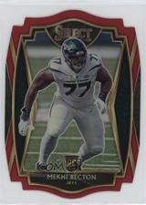 2020 Panini Select Premier Level Red Prizm Die-Cut Mekhi Becton #190 7l6