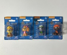 Nickelodeon Paw Patrol Mini Figures Lot of 4 NIB 2015 Spin Master Dog Cartoon