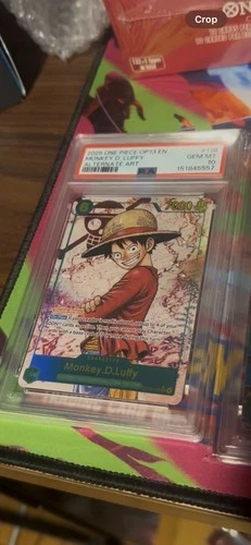 2025 ONE PIECE OP13 118 MONKEY D. LUFFY ALT ART PSA 10