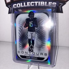2025 Panini Phoenix - Chicago Bears - Rome Odunze #6 - Silver Contours