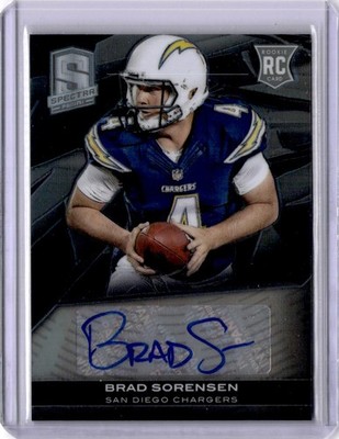 2013 Panini Spectra #111 Brad Sorensen #/299