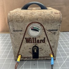 Vintage Willard 4 Amp 6-12 Volt Model Wj6-12 Battery Charger Made In Usa Vintage Willard 4 Amp 6-12 Volt Model Wj6-12 Battery Charger Made In Usa