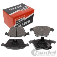 Mapco BremsbelÄGe Satz Vorne Passend FüR Audi A3 Seat Leon Skoda Superb VW EOS G