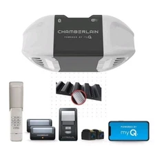 NEW CHAMBERLAIN 3/4 HP Smart Quiet Belt Drive Garage Door Opener
