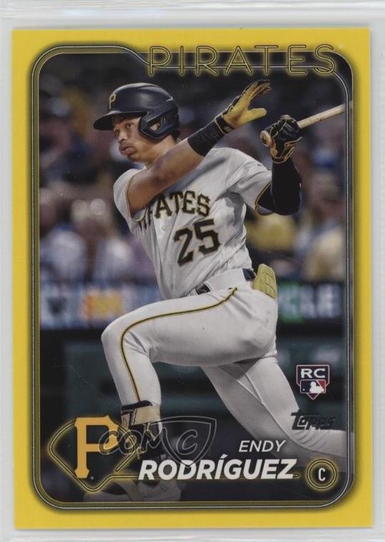 2024 Topps Series 1 Yellow Endy Rodriguez Endy Rodríguez #3 04mf