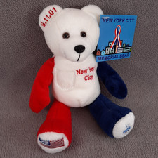 Timeless Toys NYC 9/11 Memorial Bear Twin Towers 8.5" - John Lennon Lyrics