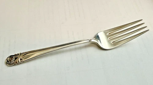 "Spring Glory" Salad Fork  -6 1/2" International Sterling
