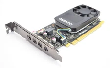 NVIDIA Quadro P1000 4GB GDDR5 Graphics Video Card - 4x Mini DisplayPort
