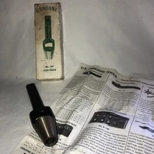 C.S. Osborne & Co. no.149, 1/2" Leather Arch Punch Box And Paperwork Included