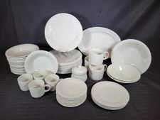 You Pick: FRUIT Gibson Designs WHITE EMBOSSED FRUIT Plates, bowls, cups