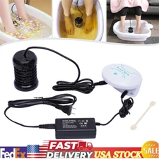 Ionic Detox Foot Bath Spa Machine Portable Salon Ion Aqua Foot Bath Beauty Kit!