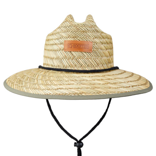 Brand New - G. Loomis 2022 Sunseeker Straw Fishing Hat With Leather Patch - Picture 1 of 2