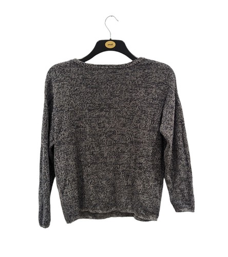 Rainbow Ladies Grey Long Sleeved Knitted Jumper Size Small Round Neck VGC - Picture 5 of 7