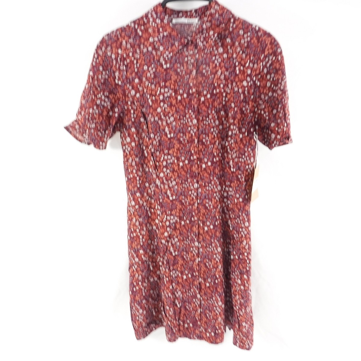 Reformation Johanne Dress Short Sleeve Mini Crepe Helena Size Small  1307397HNA00 | eBay