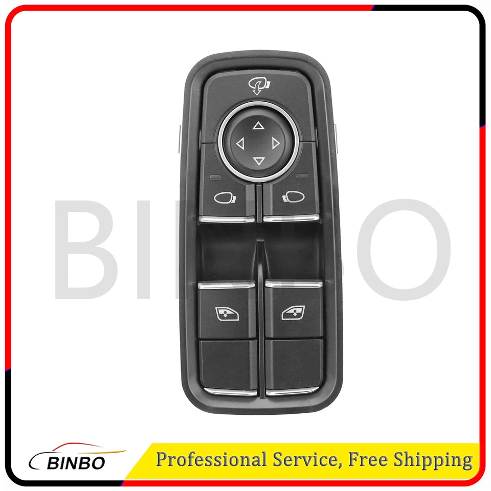 Выключатель стеклоподъемника со стороны водителя для Porsche Cayman 911 991 99161315502DML - Изображение 4 из 4