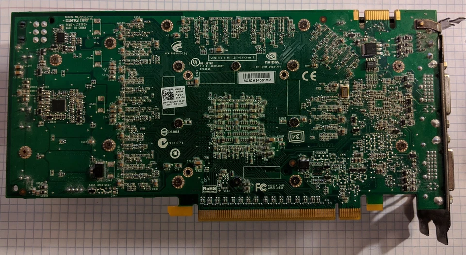 NVidia GeForce GTX 260 1.8GB GDDR3 PCI-Ex16 Dual DVI 579684-001 Graphics Card - Image 2 of 4