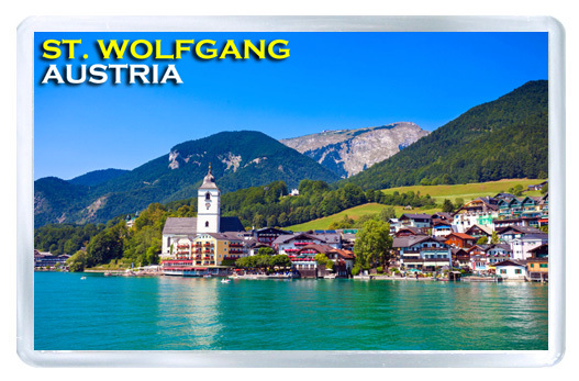 Aimant Frigo Souvenir - LJUBLJANA SLOVENIJA - Décoration Originale Pour Votre Réfrigérateur