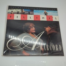 Amarcord Federico Fellini 2 LaserDisc LD CLV Criterion Collection