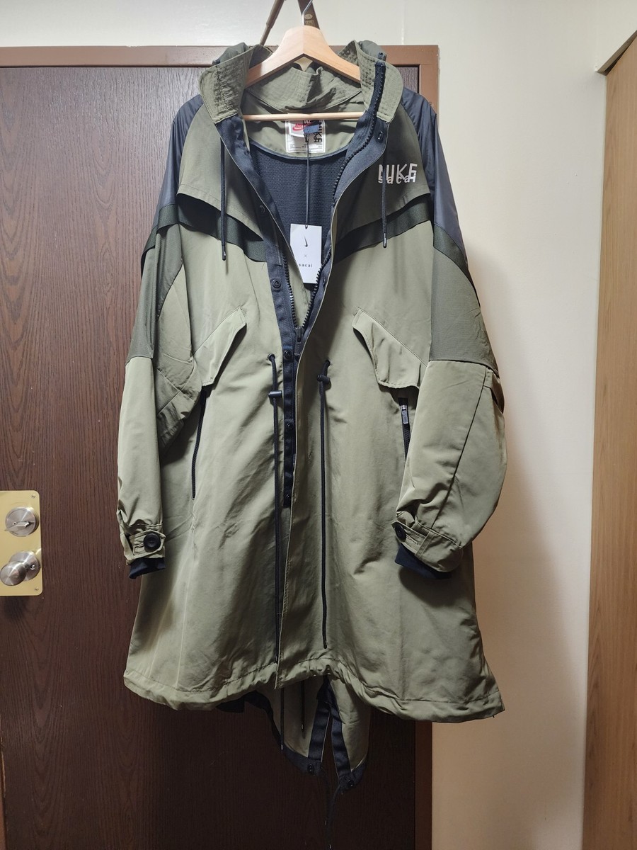ジャケット・アウター NIKE x sacai Trench Jacket Nike x sacai Trench Jacket 'Medium olive' DQ9027-222