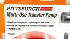 New - Pittsburgh Multi-Use Transfer Pump Change Oil Siphon Gas Air Pump