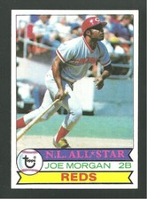 1979 Topps #28 Joe Morgan NL All Star Baseball Card Cincinnati Reds 2nd Base