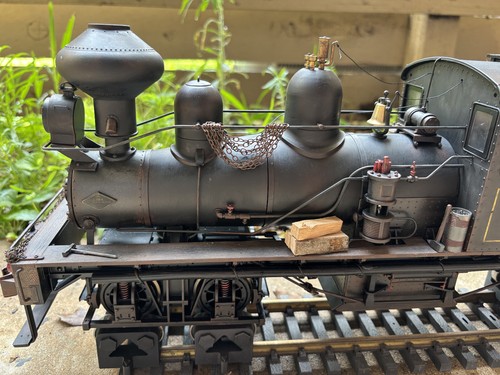 Bachmann 3-Truck Shay, Battery Powered, Custom Weathered, DCC/Sound, Blunami - Picture 7 of 23